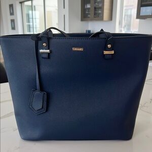 Navy Blue Tote Bag